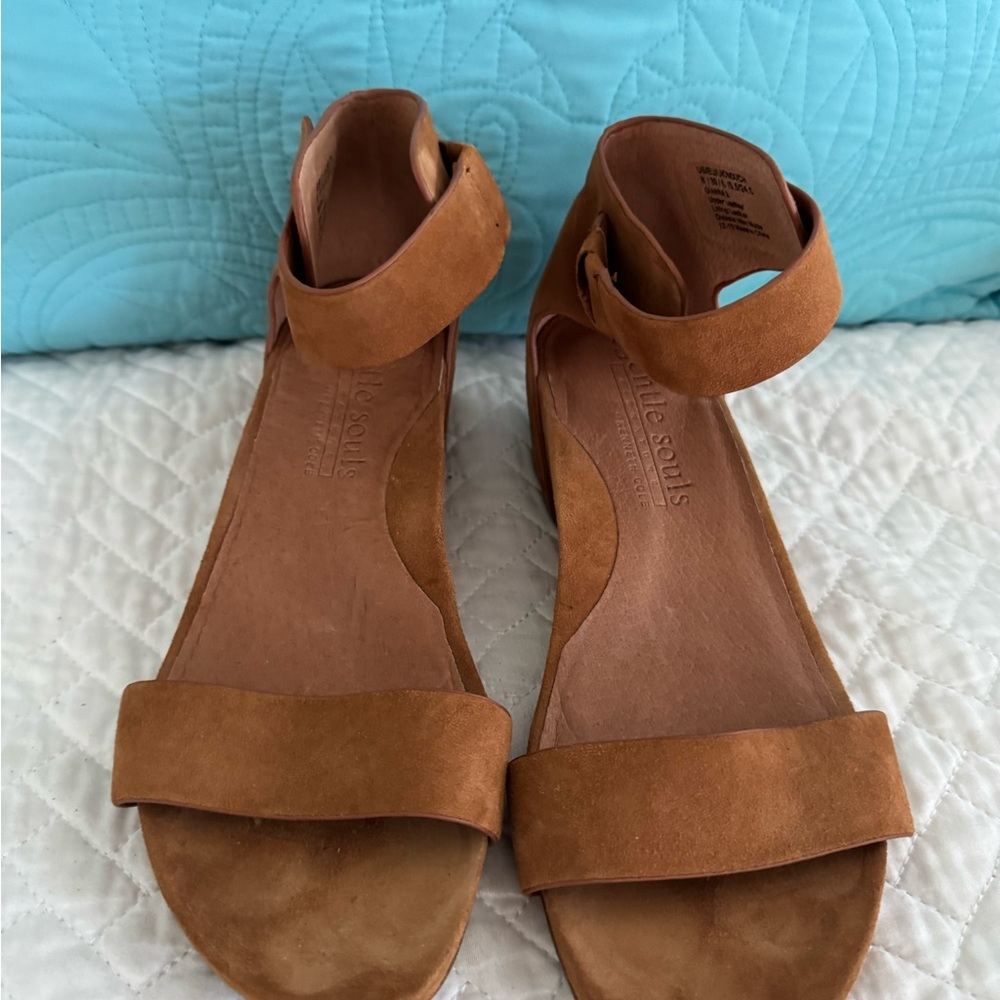 Brown Ankle Strap Sandals